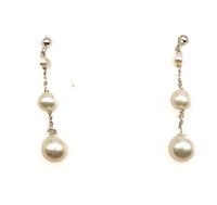 Orecchini Gioielleria Dossena  Donna in Oro bianco Perla OROR-176-253